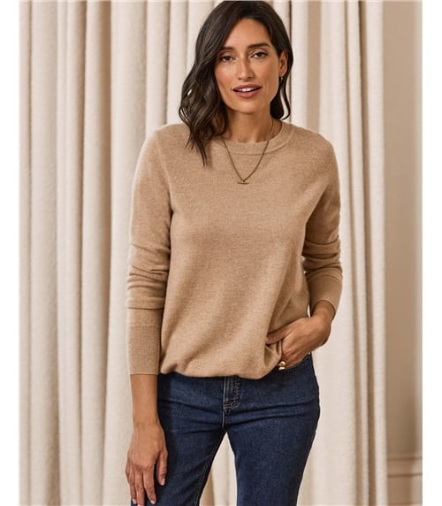 Womens Cashmere Boyfriend Sweater