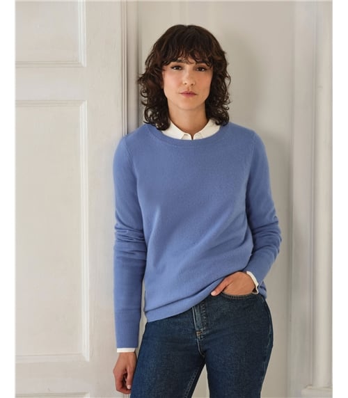 Womens Cashmere Boyfriend Sweater