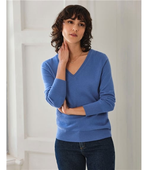 Cashmere V Neck Sweater