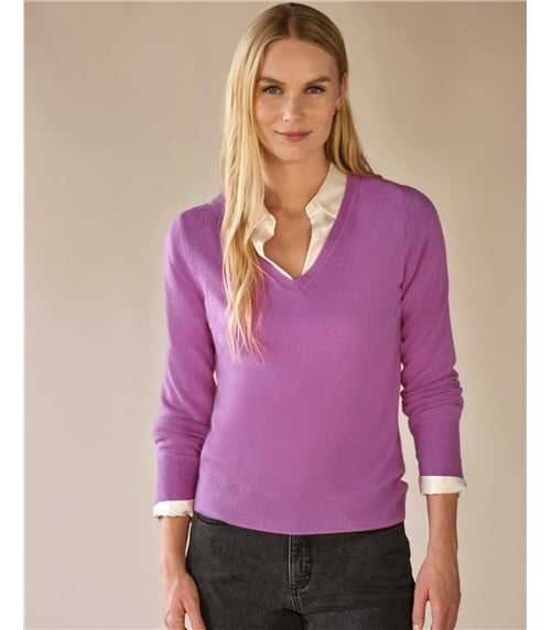 Cashmere V Neck Sweater