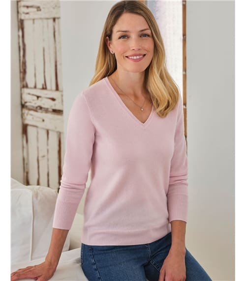 Cashmere V Neck Sweater