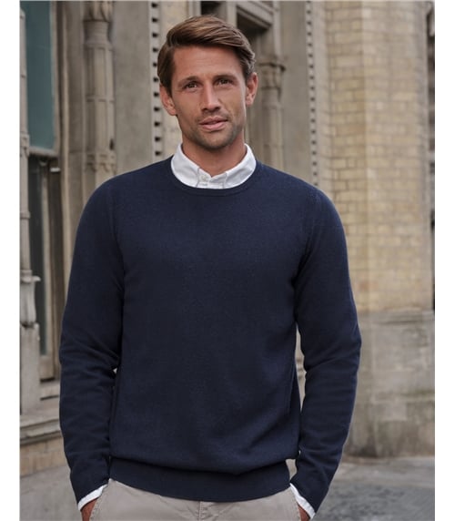 Mens Cashmere Crew Sweater