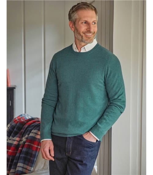 Pure Cashmere Crew Neck Jumper