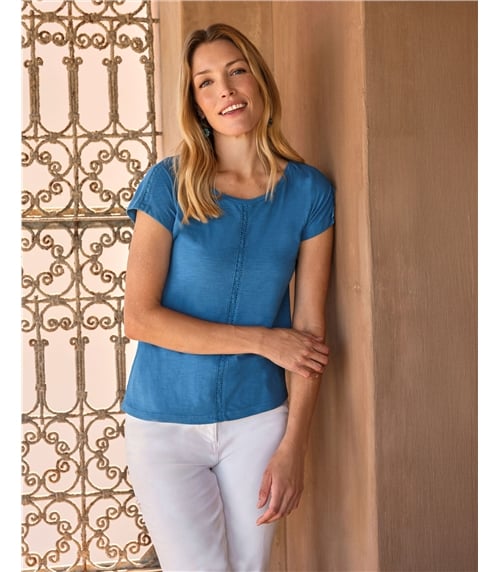 Lace Insert Tshirt