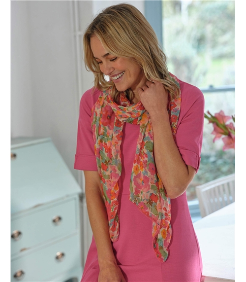 Modal Lightweight Printed Scarf