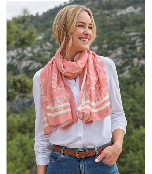 Bamboo Printed Scarf