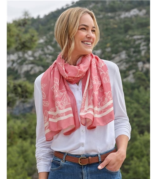 Bamboo Printed Scarf