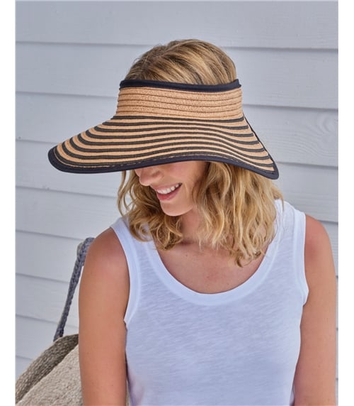 Stripe Wide Visor