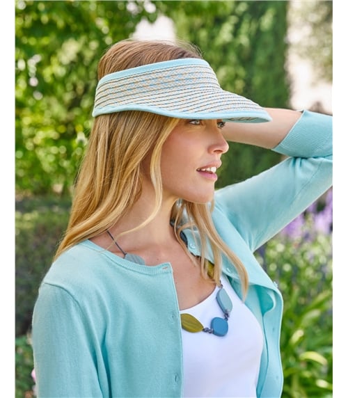 Straw Detailed Visor