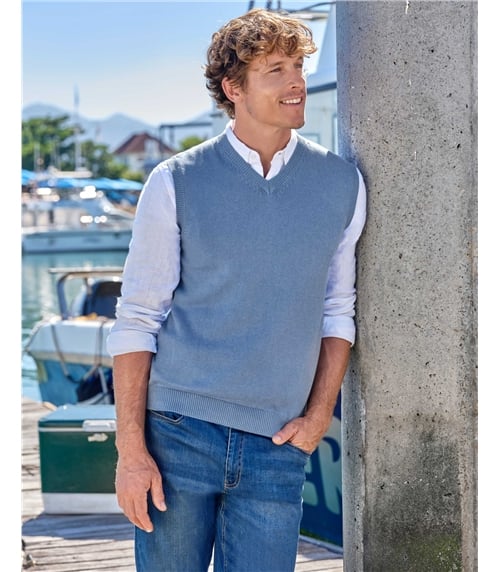 Essential Cotton V Neck Slipover