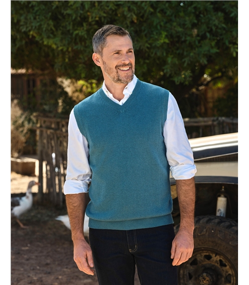 Essential Cotton V Neck Slipover