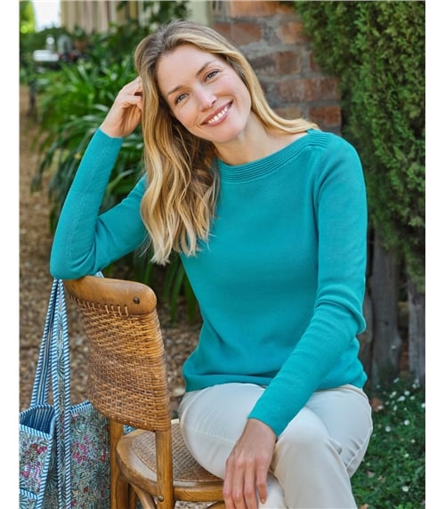 Boat Neck Jumper