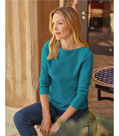 Boat Neck Jumper