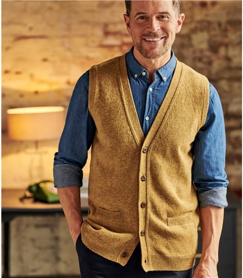 mens knitted vests australia
