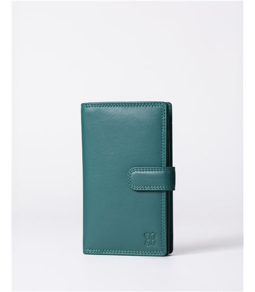 Medium Leather Tab Purse