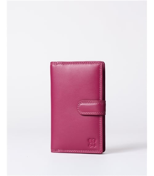 Medium Leather Tab Purse
