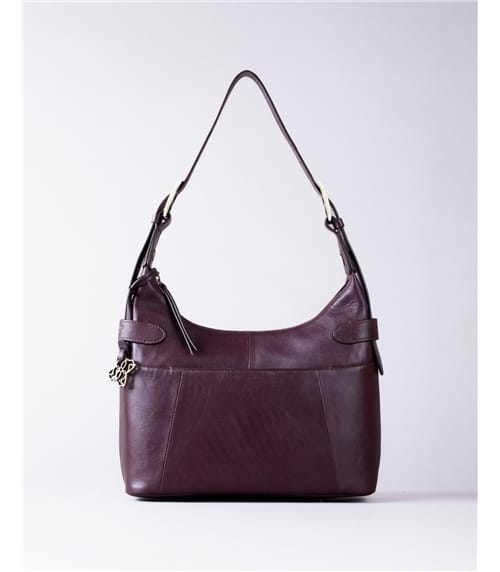 Newby Leather Hobo Shoulder Bag