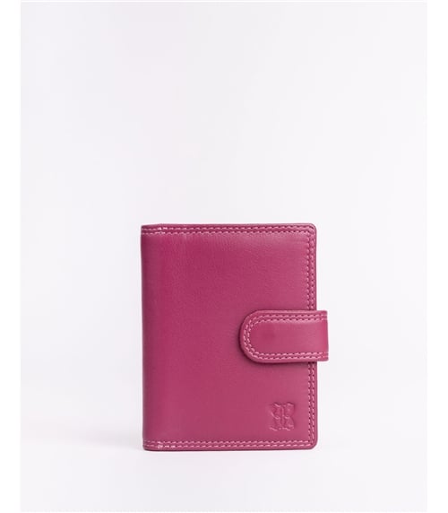 Small Leather Tab Purse