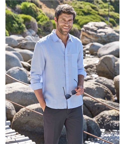 Classic Style Linen Shirt