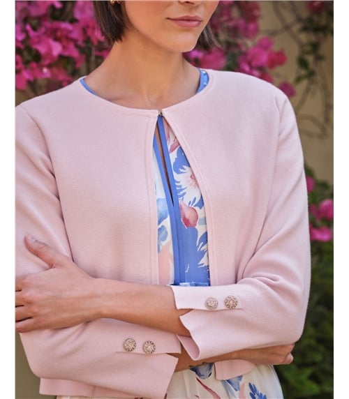 Cotton Blend Milano Jacket