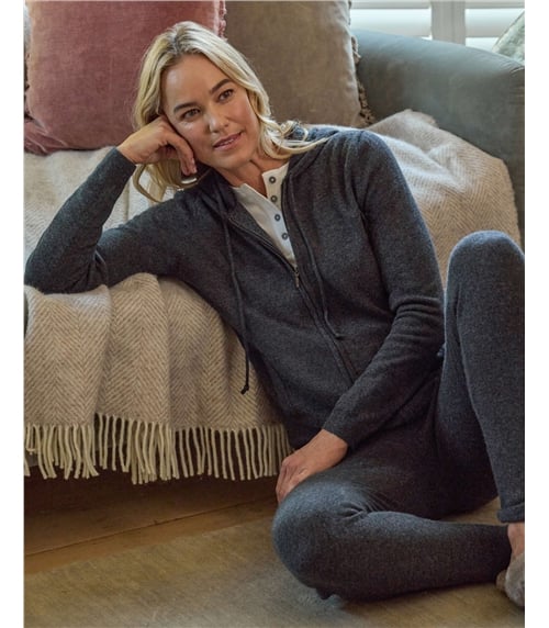 Cashmere And Merino Luxe Lounge Hoodie