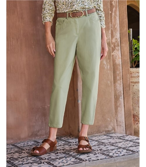 Pantacourt en jean - Femme - Coton mélangé