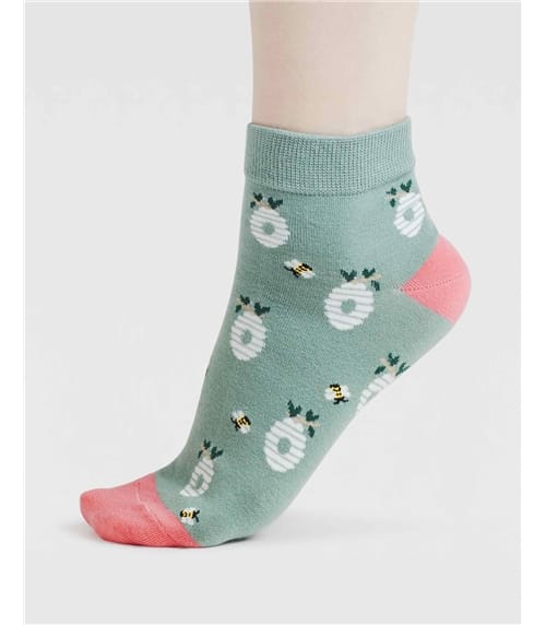 Beth Bee Organic Cotton Ankle Socks