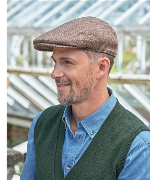 Casquette plate - Homme - Pure Laine
