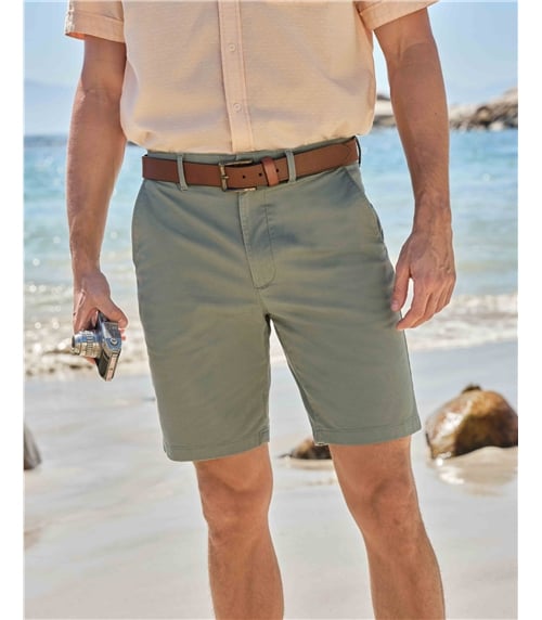 Cotton Stretch Chino Shorts
