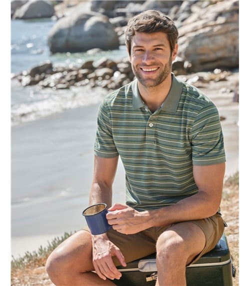 Cotton Interest Polo Shirt