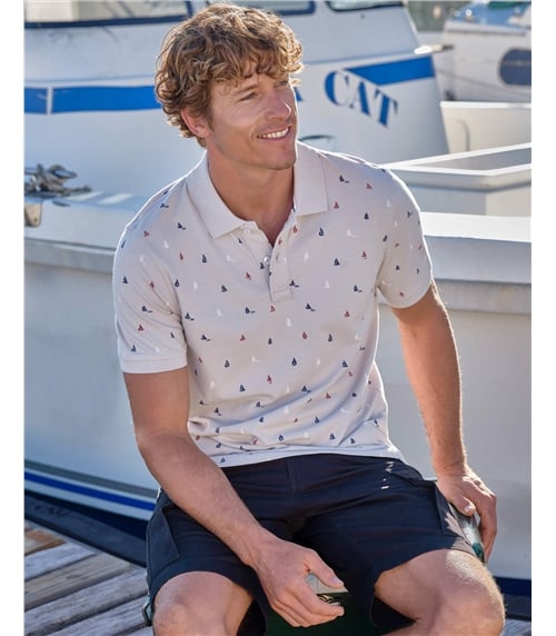 Cotton Interest Polo Shirt