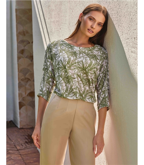 Linen 3/4 Sleeve