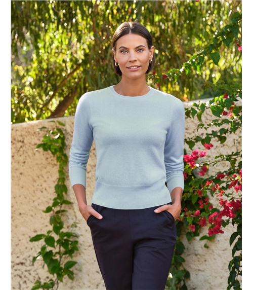 Cashmere Cropped Sweater