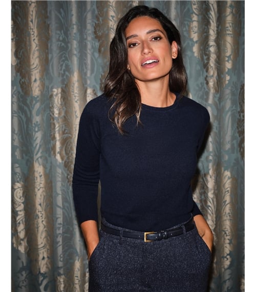 Cashmere Cropped Sweater