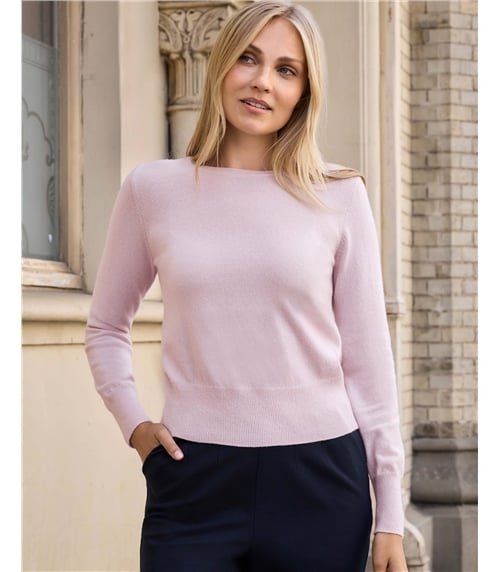 Cashmere Cropped Sweater