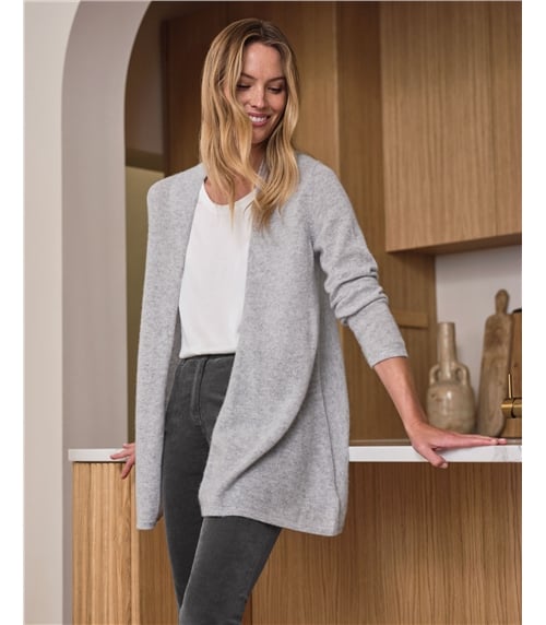 Gassato Lightweight Cashmere Swing Cardigan