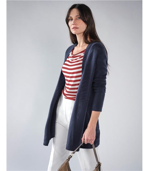 Gassato Lightweight Cashmere Swing Cardigan