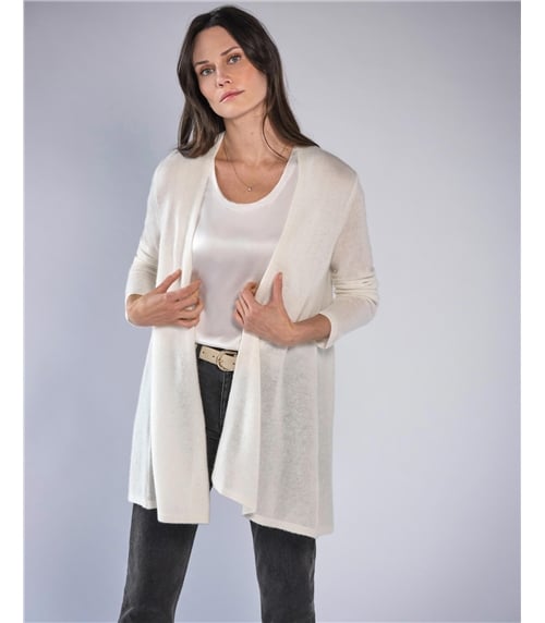Gassato Lightweight Cashmere Swing Cardigan