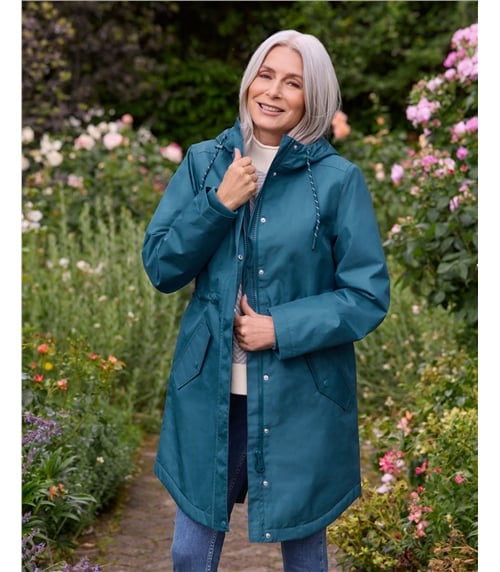 Imperméable à capuche