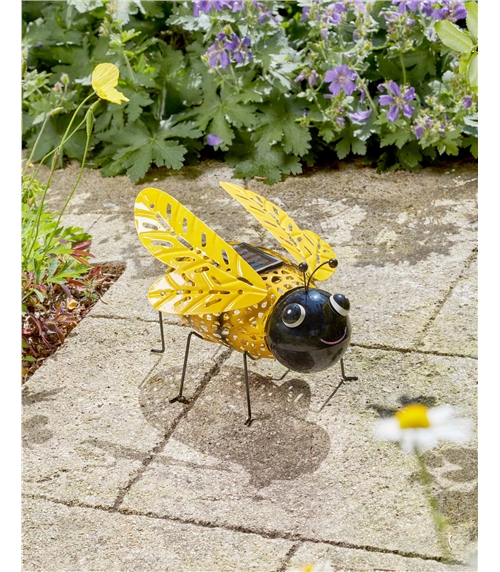Solar Filigree Buzzy Bee Light