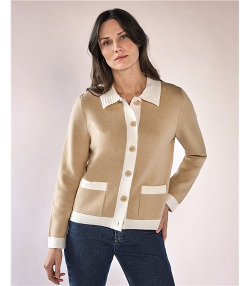 Cotton Wool Milano Tipped Jacket