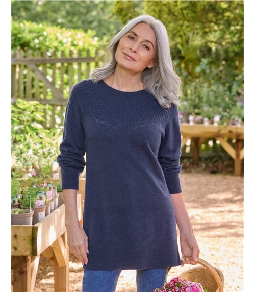 Cable Yoke Tunic