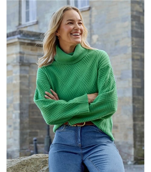 Polo Neck Jumper