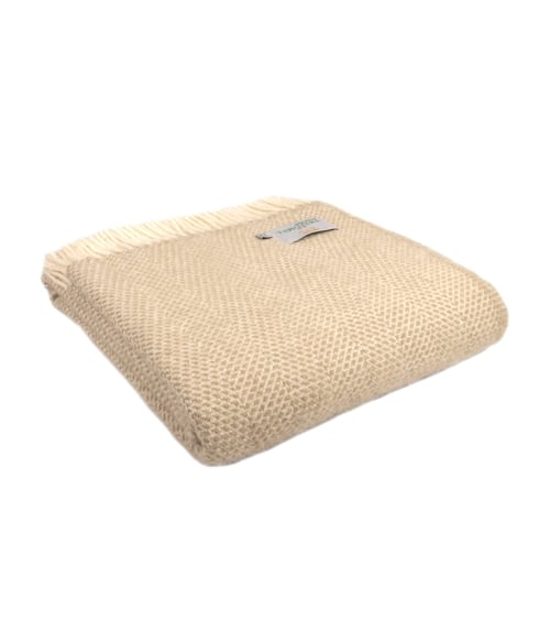 Pure Wool Beehive Throw