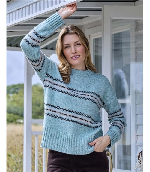 Fairisle Crew Neck Jumper