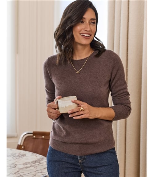 Cashmere Crew Neck Sweater