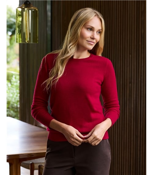 Cashmere Crew Neck Sweater