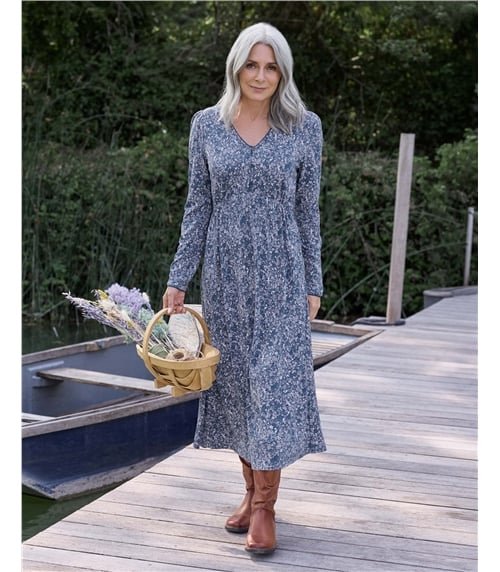 Empire Seam Jersey Dress