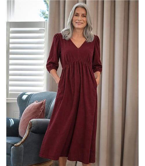 Lightweight Cord Dress