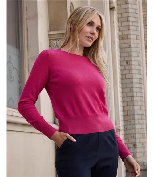 Cashmere Cropped Sweater
